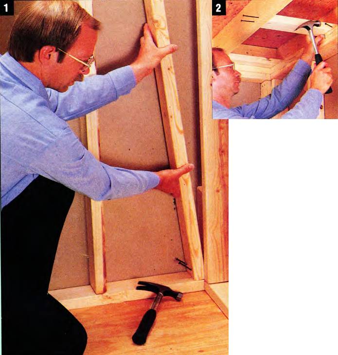 Drywall edges may require extra support and wall corners usually require extra studs