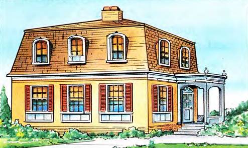 Mansard roofs maximize attic space