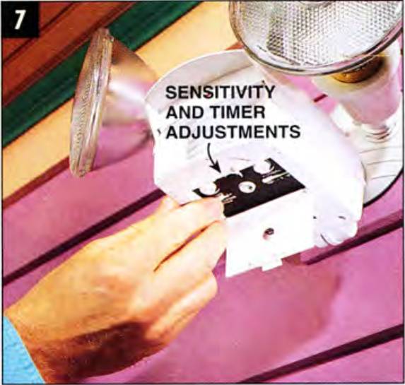 Test and tune the sensitivity and the timer adjustments to your preferences