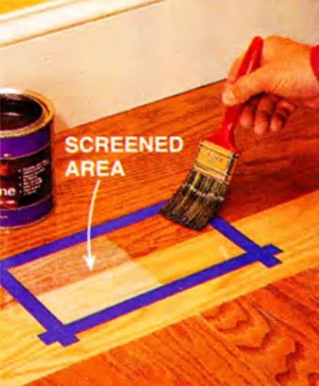 Before starting this techinique, test for topcoat adhesion