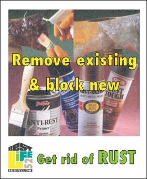Your ultimate guide on how to remove rust from all kinds of metal surfaces (and prevent it from returning)