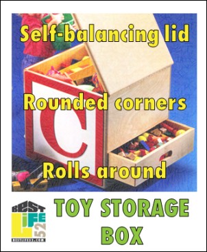 Teach your kids how to keep their belongings organized from an early age by making this box!