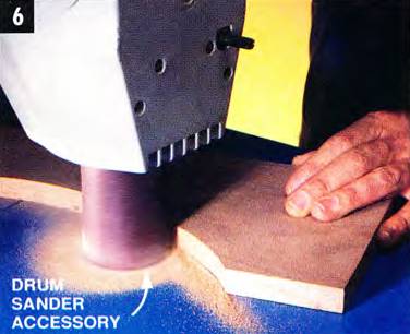 This is a drum sander attachment for radial arm saws