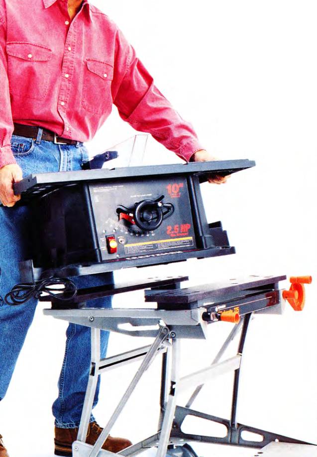 If you need to carry your saw around, make sure to get a lighter one - or buy the additional table saw stands and wheel them around